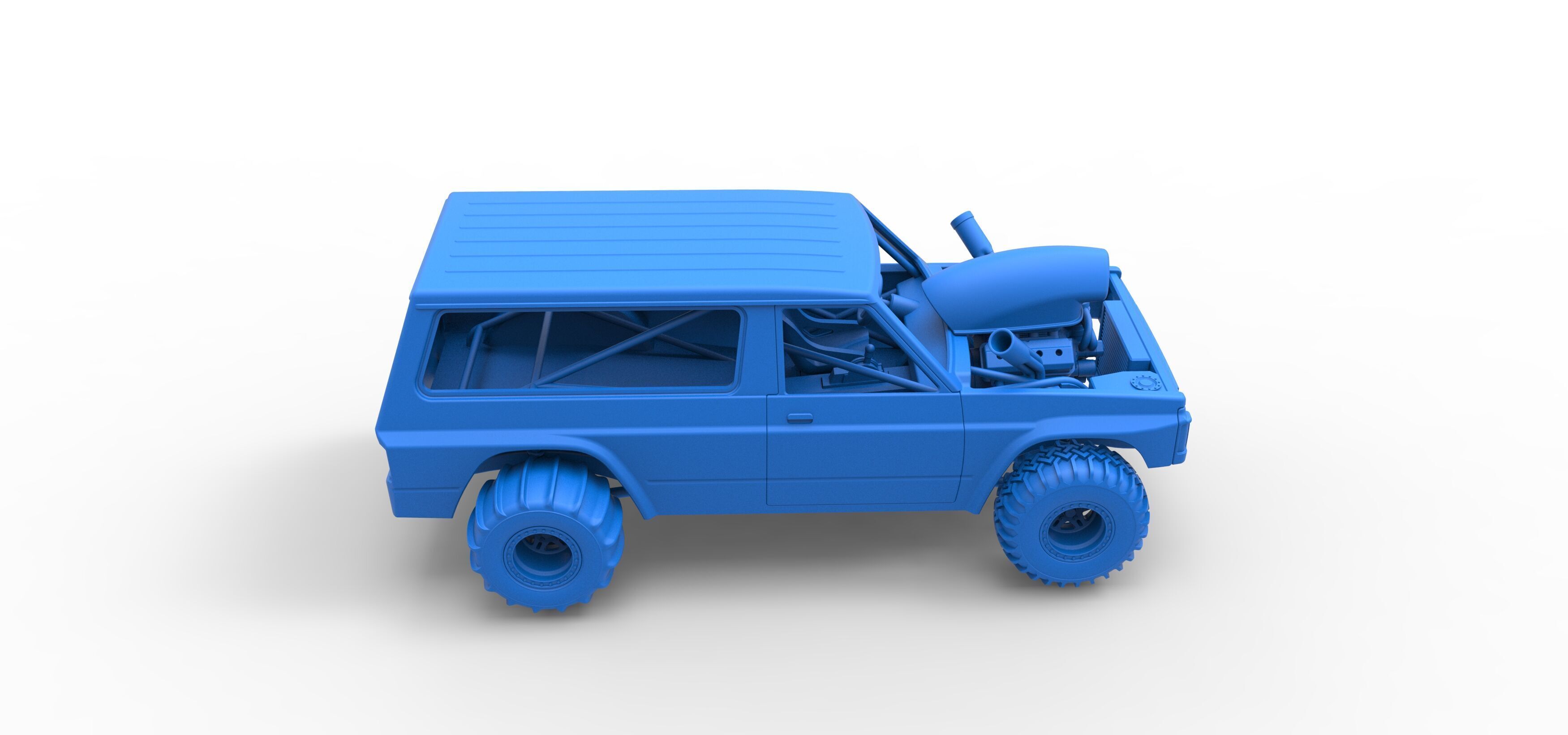 Uphill Sand Racing Dragster Version 4 Scale 1 to 25 3D print model_41