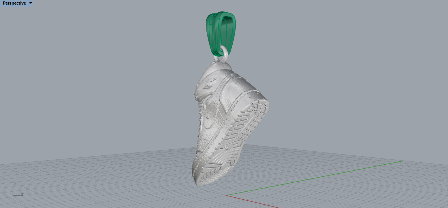 Air Max Pendant N231 3D print model_18