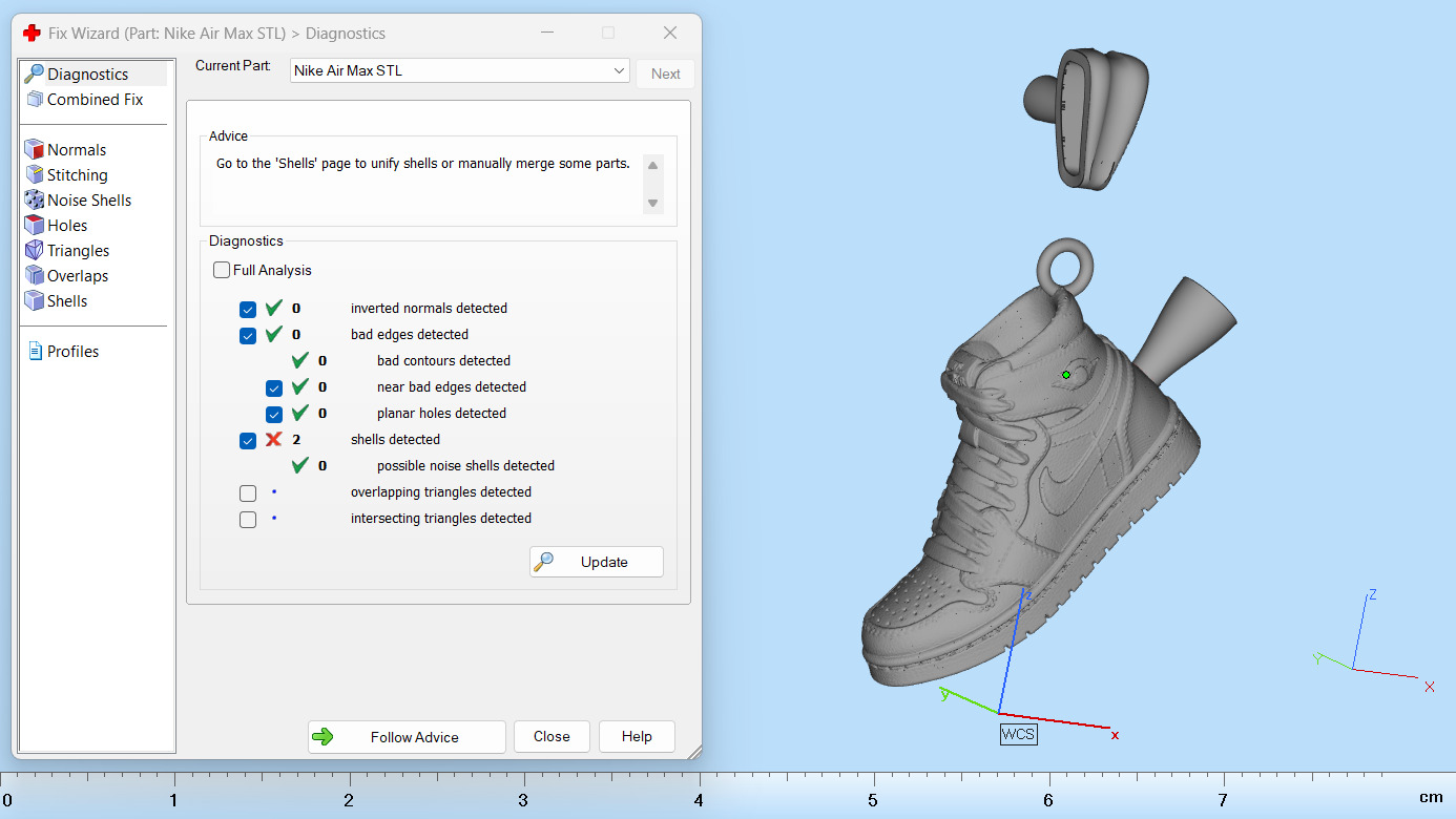 Air Max Pendant N231 3D print model_8