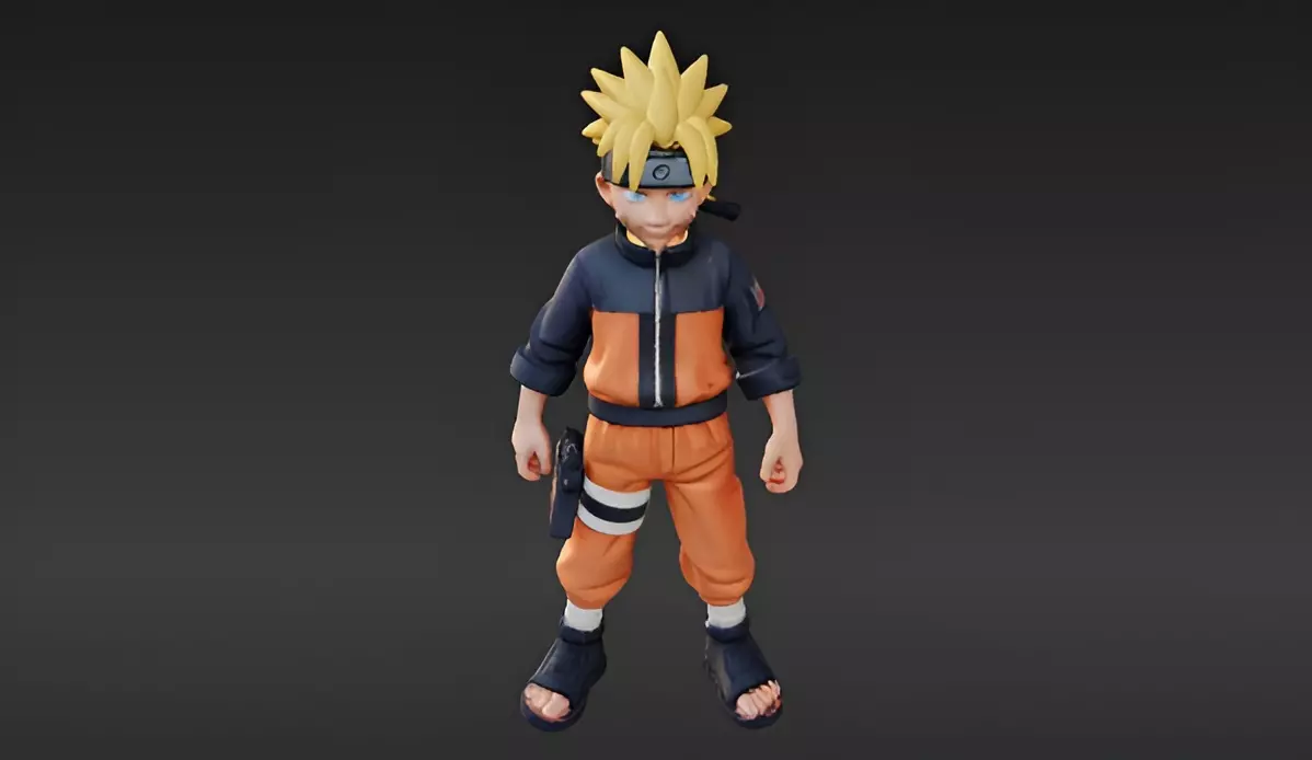 Naruto 3D print model