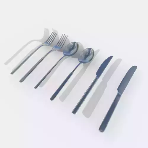 Simple cutlery set
