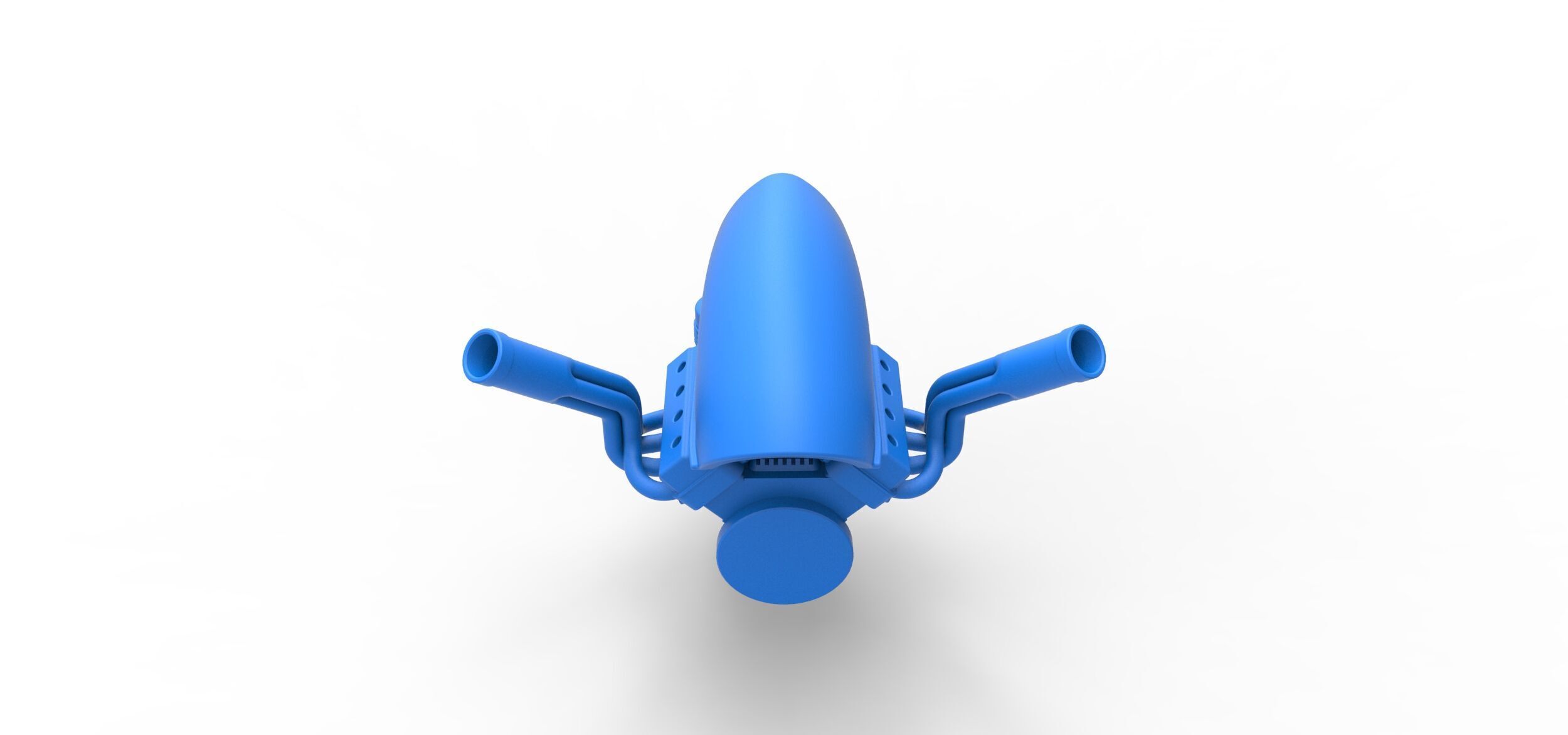 Engine of Uphill Sand Racing Dragster Version 4 Scale 1 to 25 3D print model_11