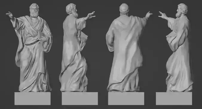 Saint Peter Sculpture