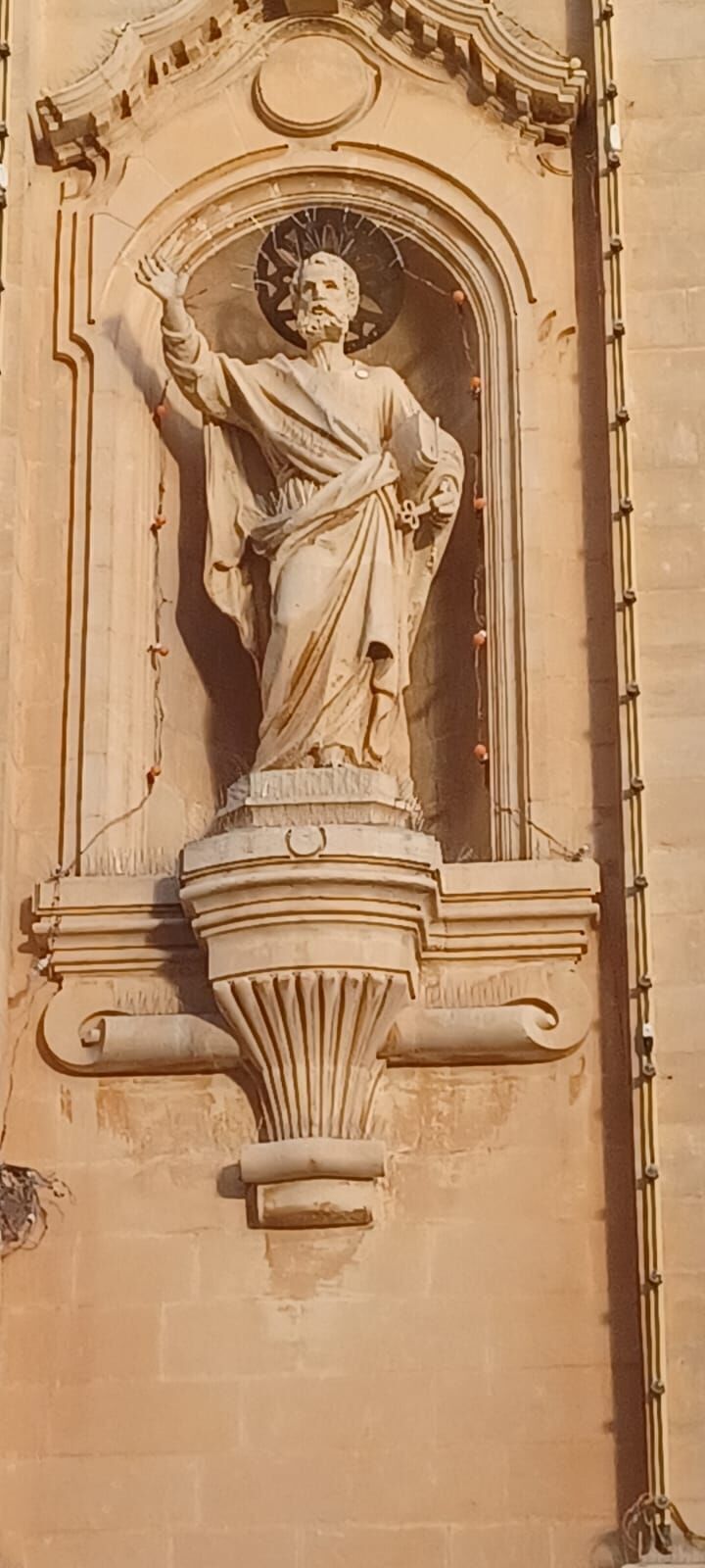 Saint Peter Sculpture 3D print model_2