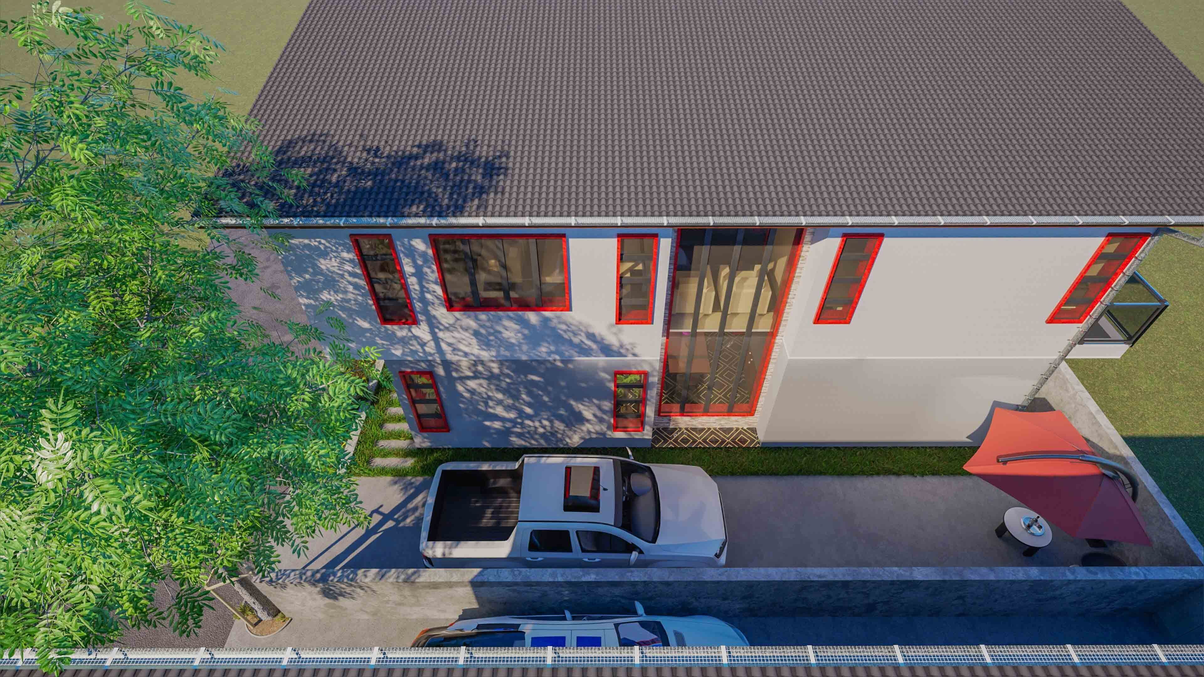 Villas Interior and Exterior fixed 3D model_17
