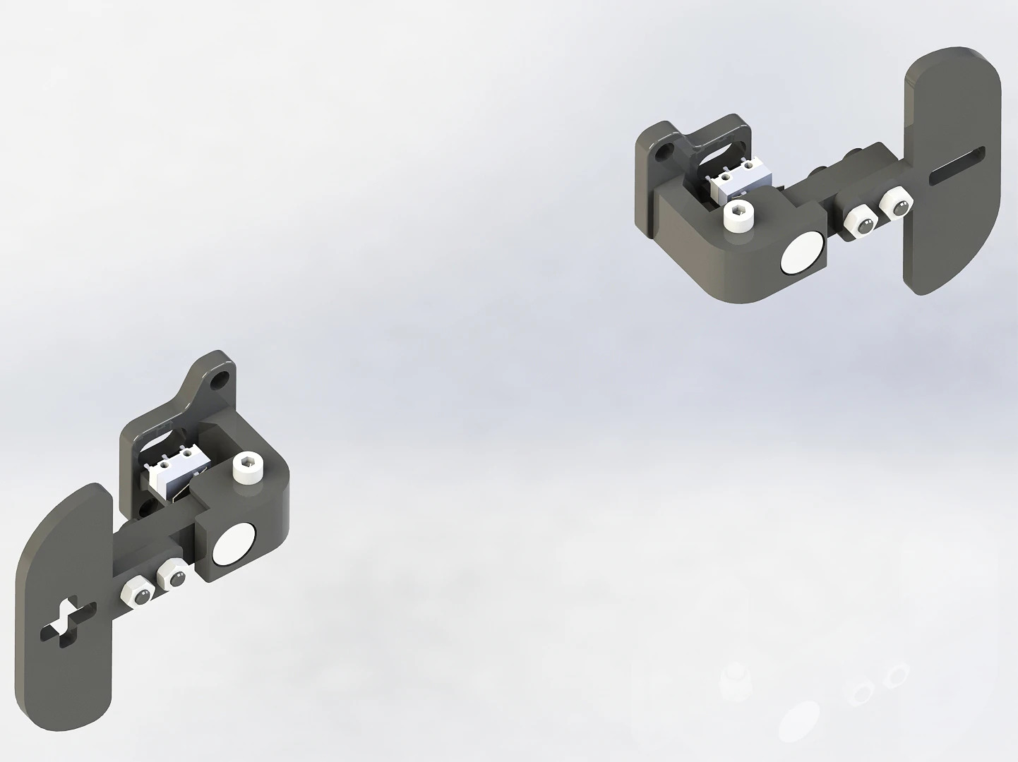 DIY Magnetic Paddle Shifters Free 3D print model_1