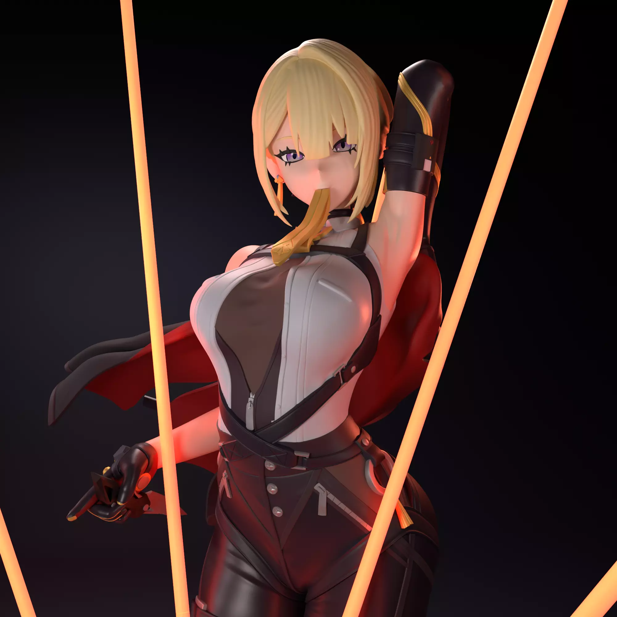 Evelyn Chevalier from Zenless Zone Zero 3D print model