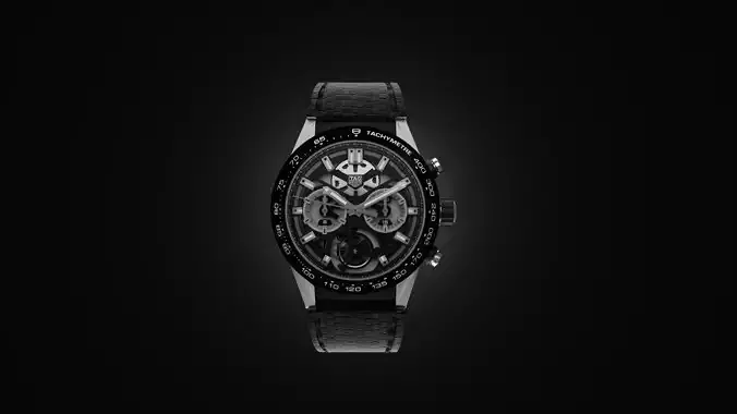 Wristwatch - TAG Heuer Carrera Carbon Collection 9