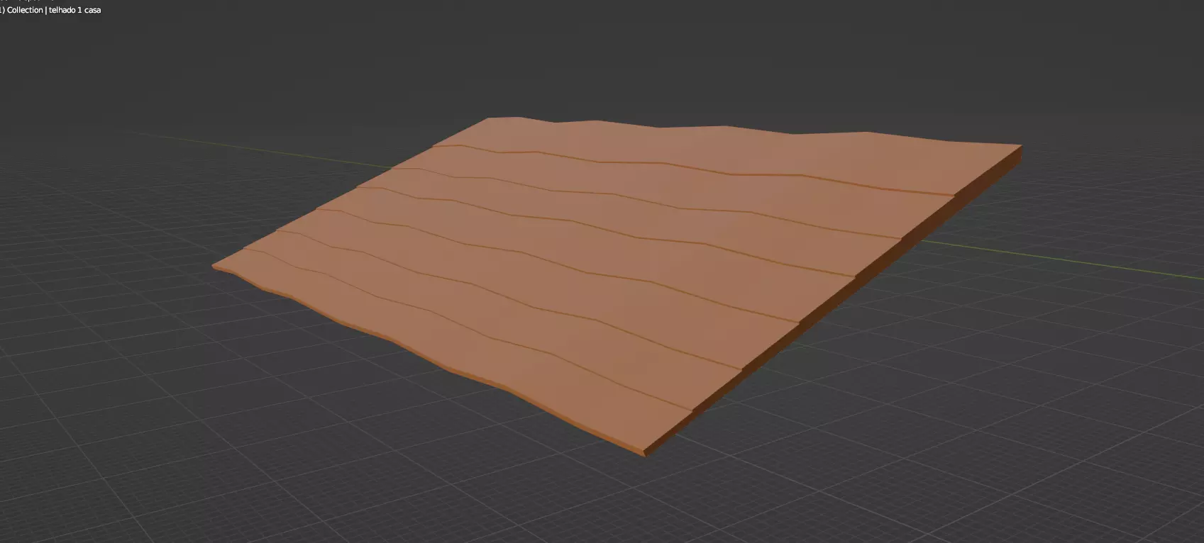 telhado simples Free 3D model_0