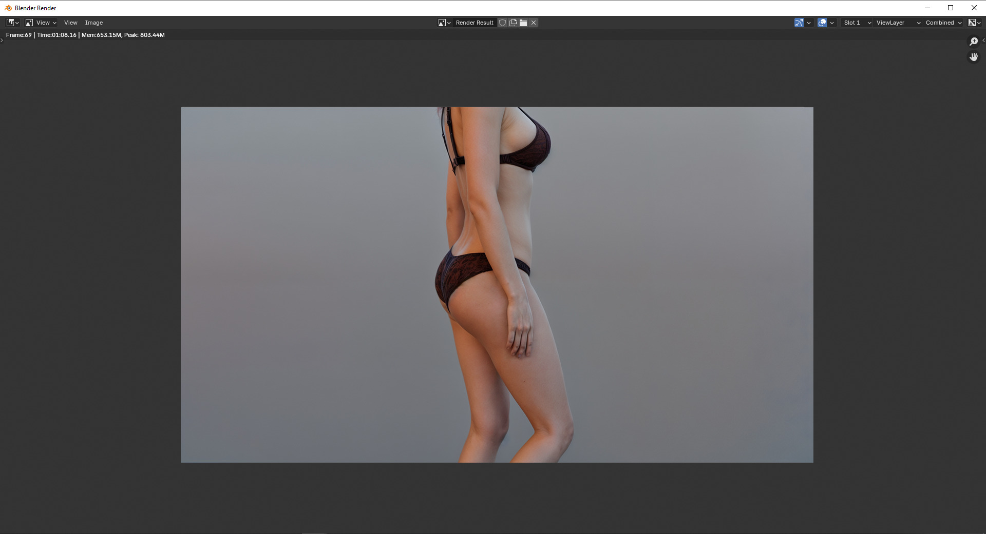 Ilona 3D Model Low-poly 3D model_4