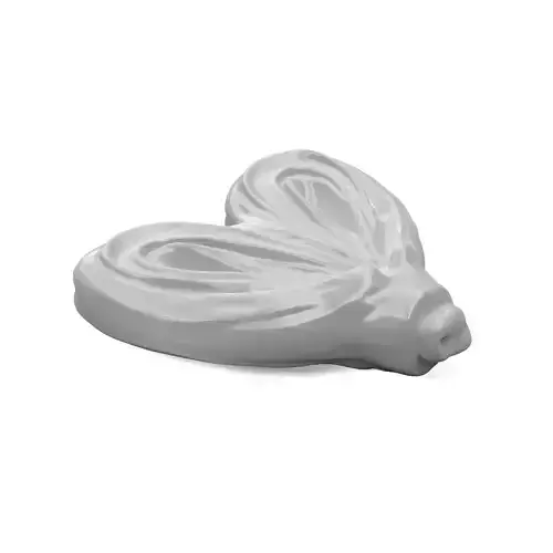 Heart Cookie Low-poly 3D model 2