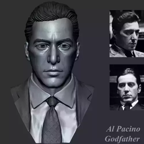 Al Pacino 3D print model
