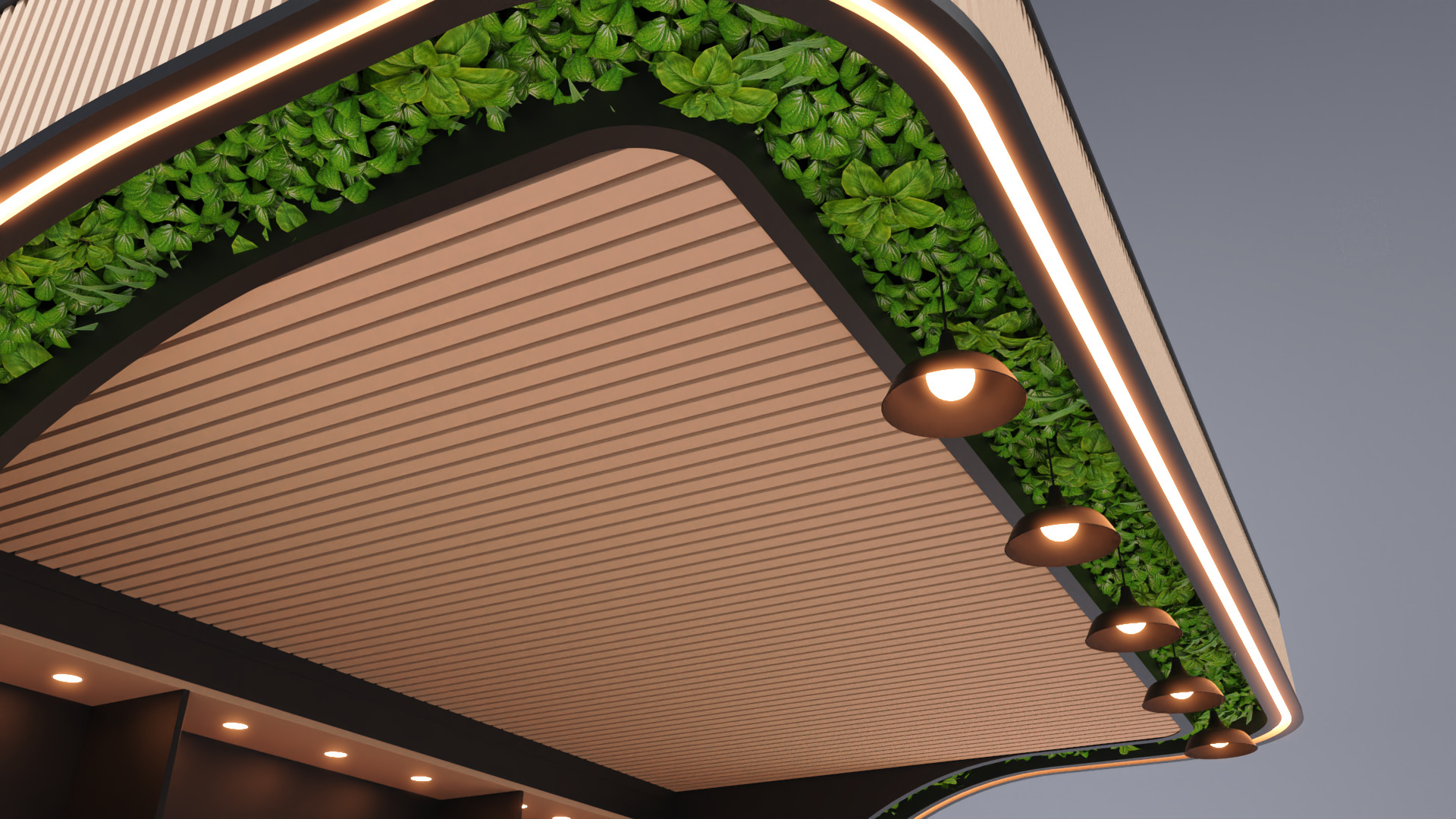 Kiosk Bar 2 3D model_6