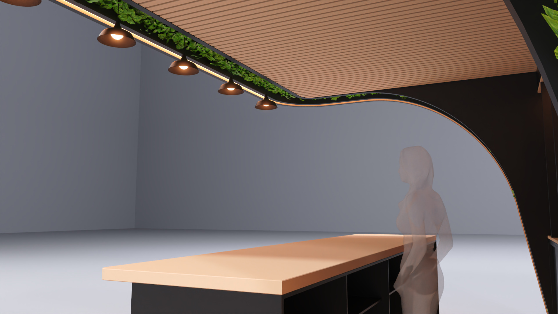 Kiosk Bar 2 3D model_9