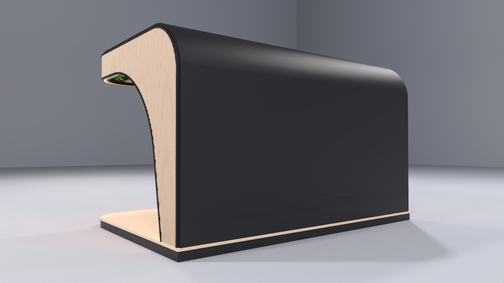 Kiosk Bar 2 3D model_4