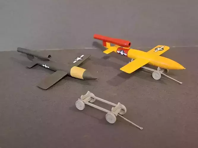 USA Republic Ford JB2 Loon Guided Missile 3D print model