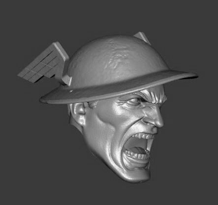 DC RIVAL JAY GARRICK EXPRESSIONS 3-PACK HEADSCULPT 3D print model_8