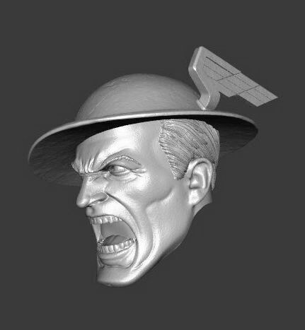 DC RIVAL JAY GARRICK EXPRESSIONS 3-PACK HEADSCULPT 3D print model_9