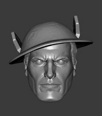 DC JAY GARRICK EXPRESSIONS 3-PACK HEADSCULPT 3D print model_1