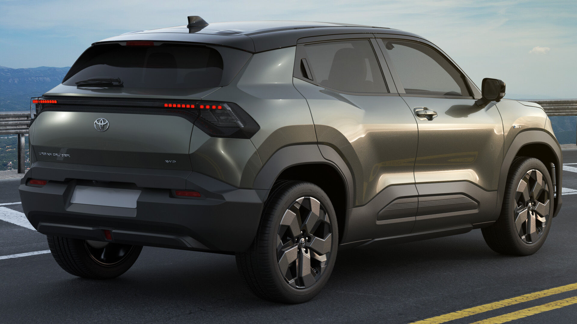 Toyota Urban Cruiser 2025 3D model_4