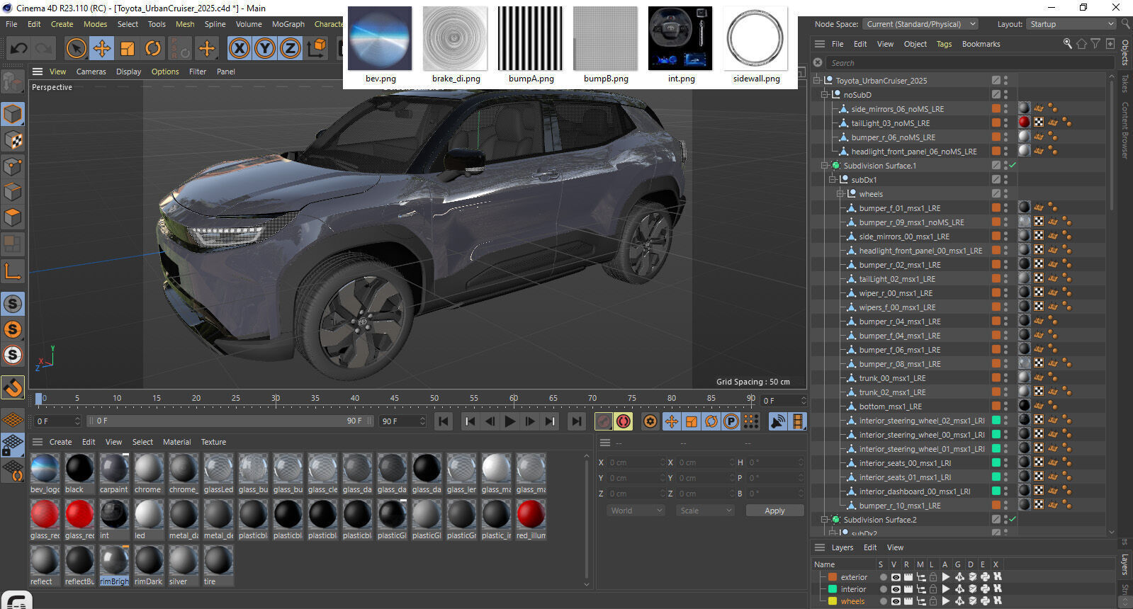 Toyota Urban Cruiser 2025 3D model_26