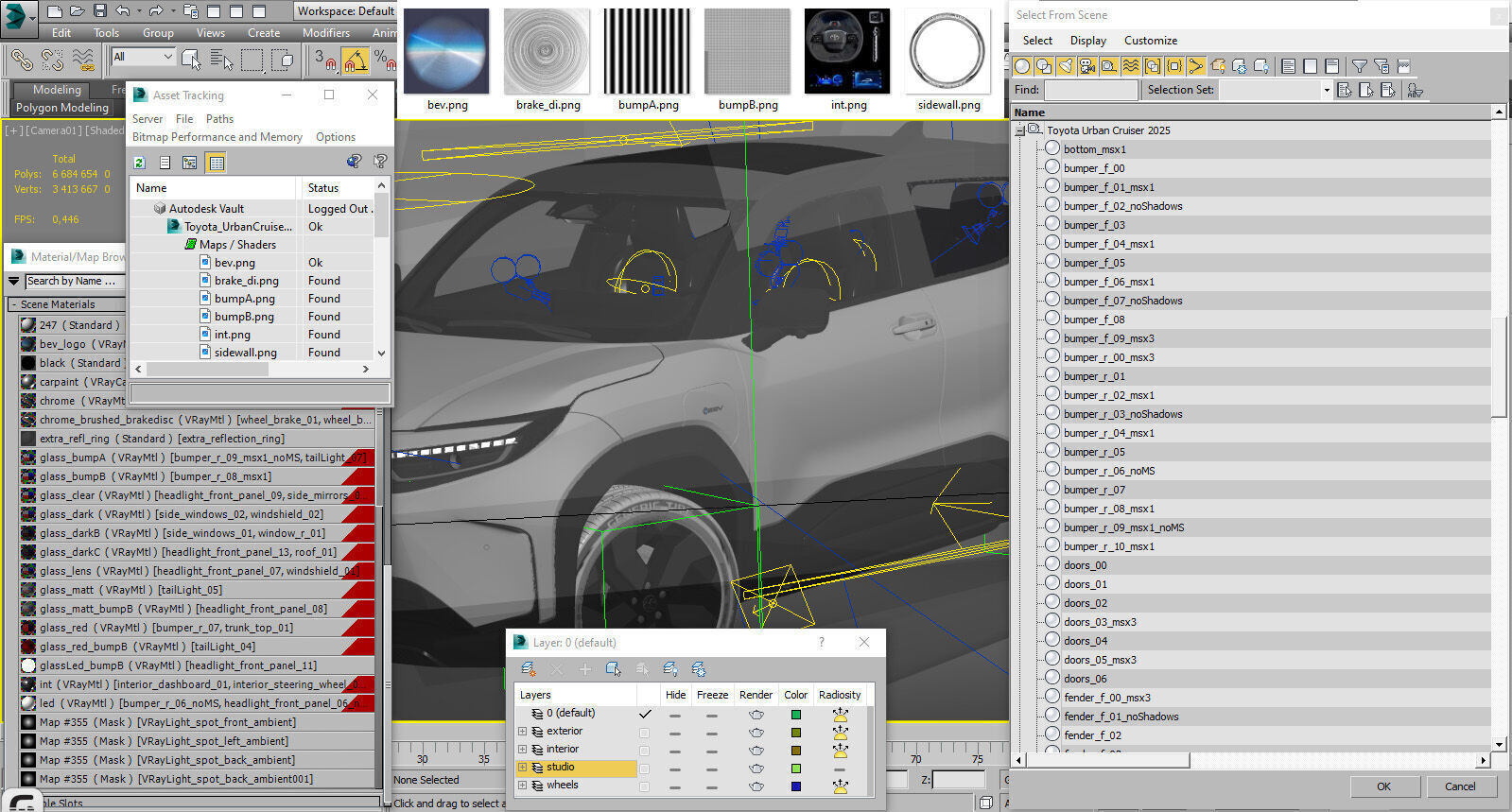 Toyota Urban Cruiser 2025 3D model_25