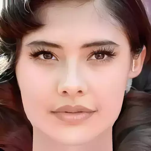 Xochitl Gomez Head - No Hair - Low poly head for game