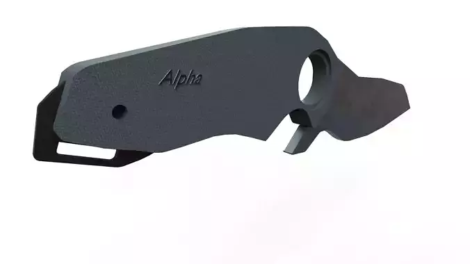 Tactical knife with textured blade