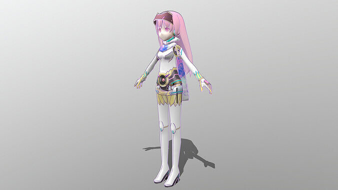 Otomata Low-poly 3D model