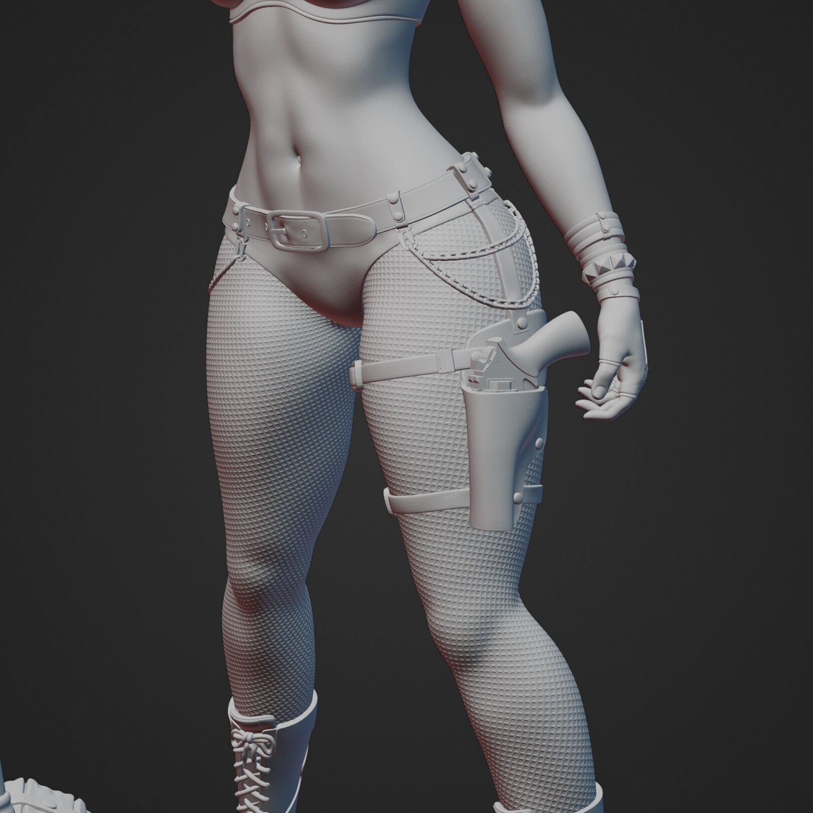 Harley Quinn 3D print model_17