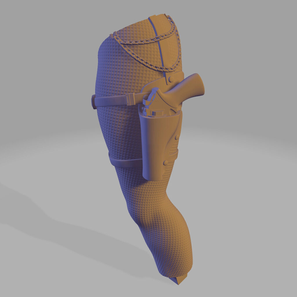 Harley Quinn 3D print model_23