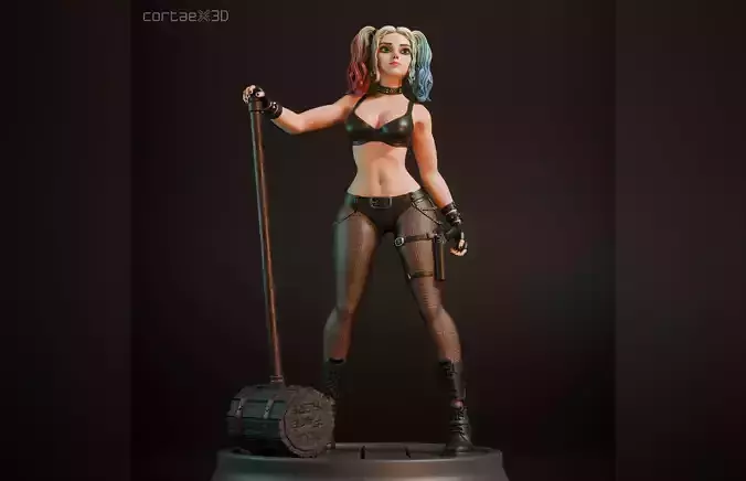 Harley Quinn 3D print model