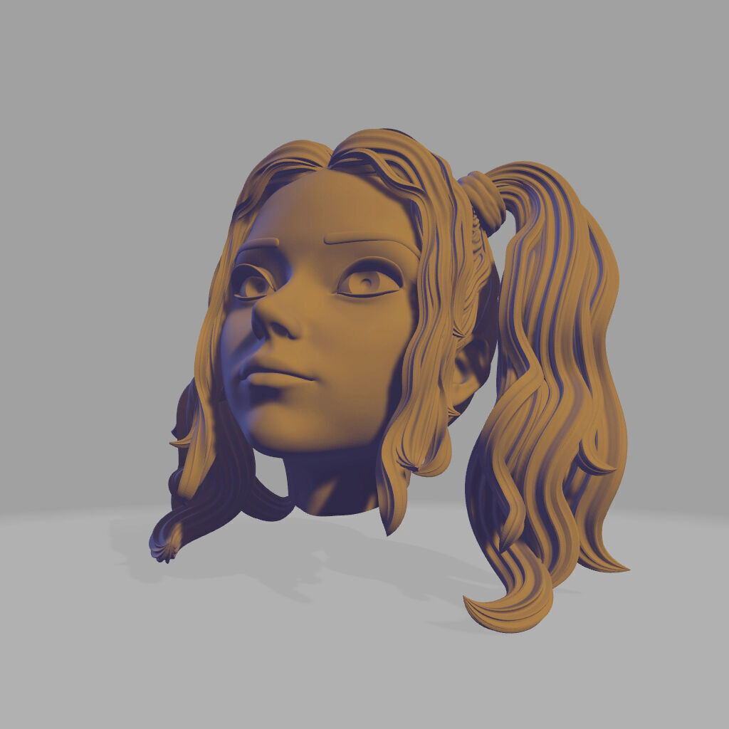 Harley Quinn 3D print model_22