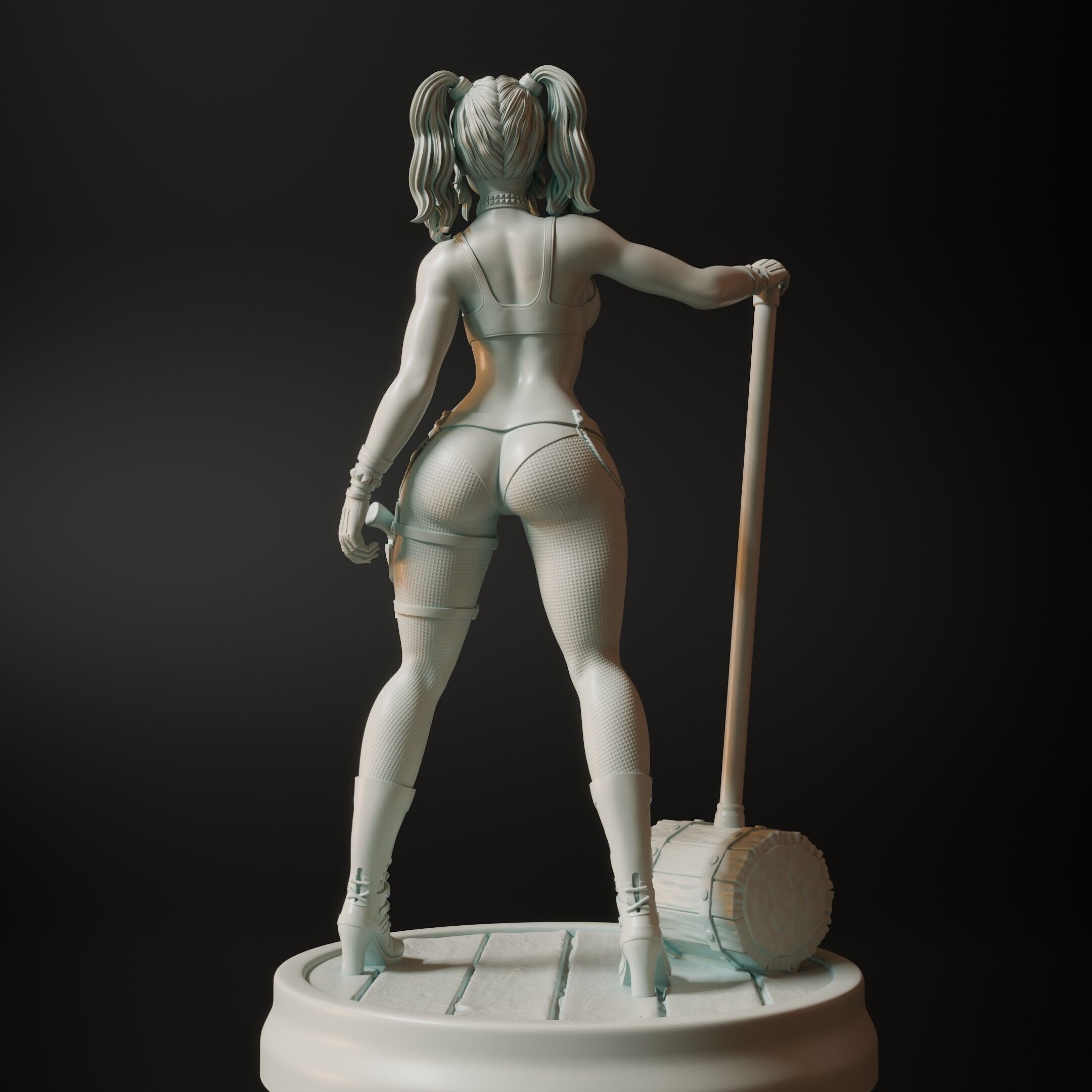 Harley Quinn 3D print model_12