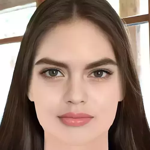 Vladislava Evtushenko Head - No Hair - Low poly head for game