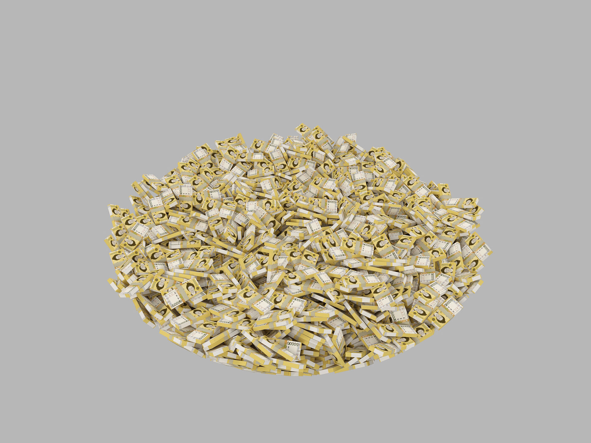 Squid Game season 2 piggy bank Saving pot 3D model_7