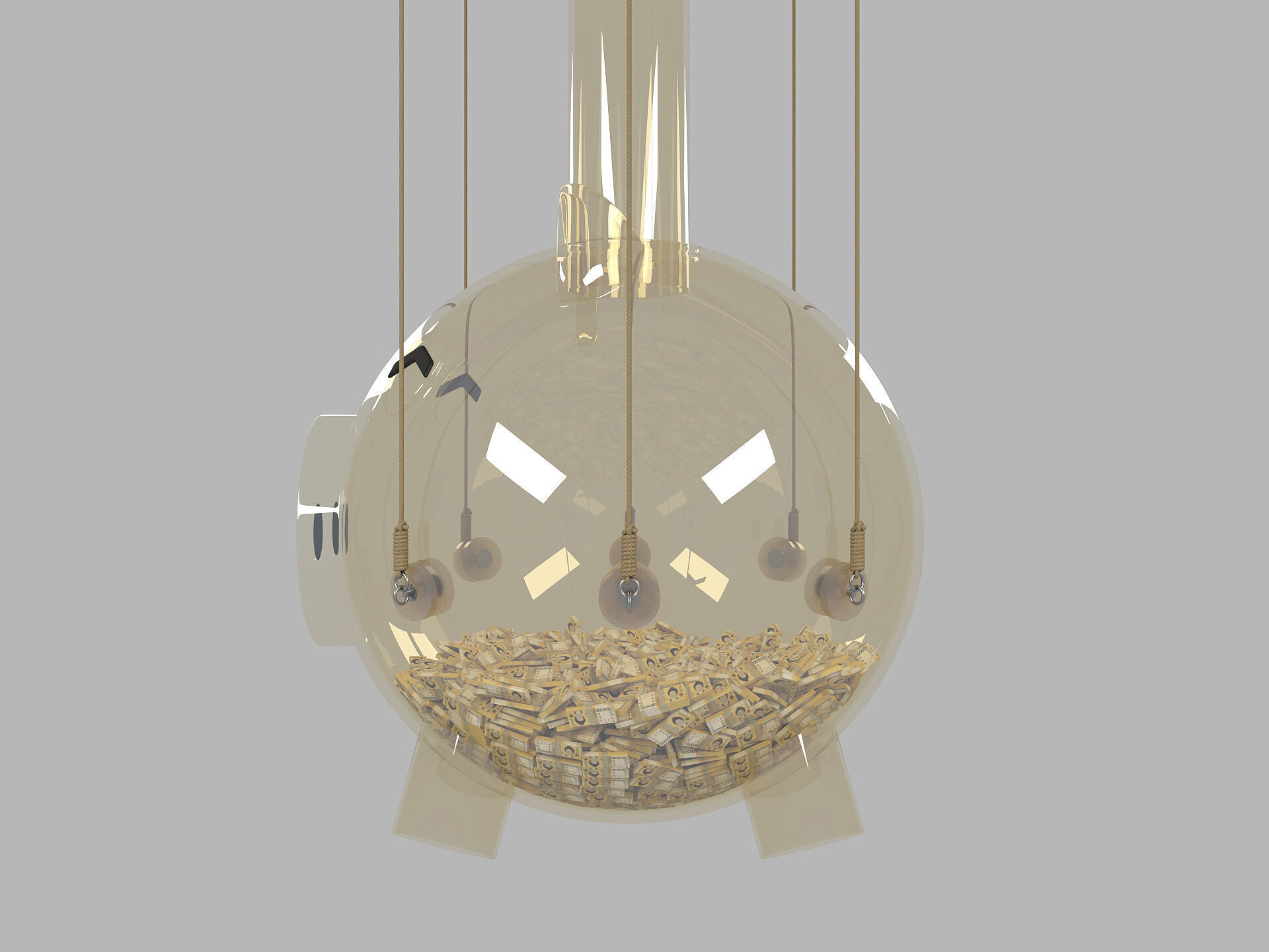 Squid Game season 2 piggy bank Saving pot 3D model_3