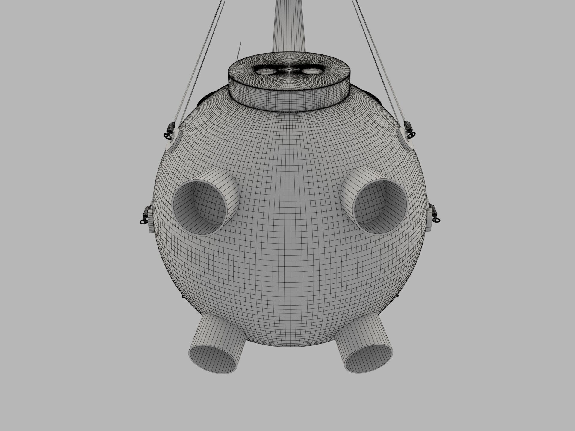 Squid Game season 2 piggy bank Saving pot 3D model_13