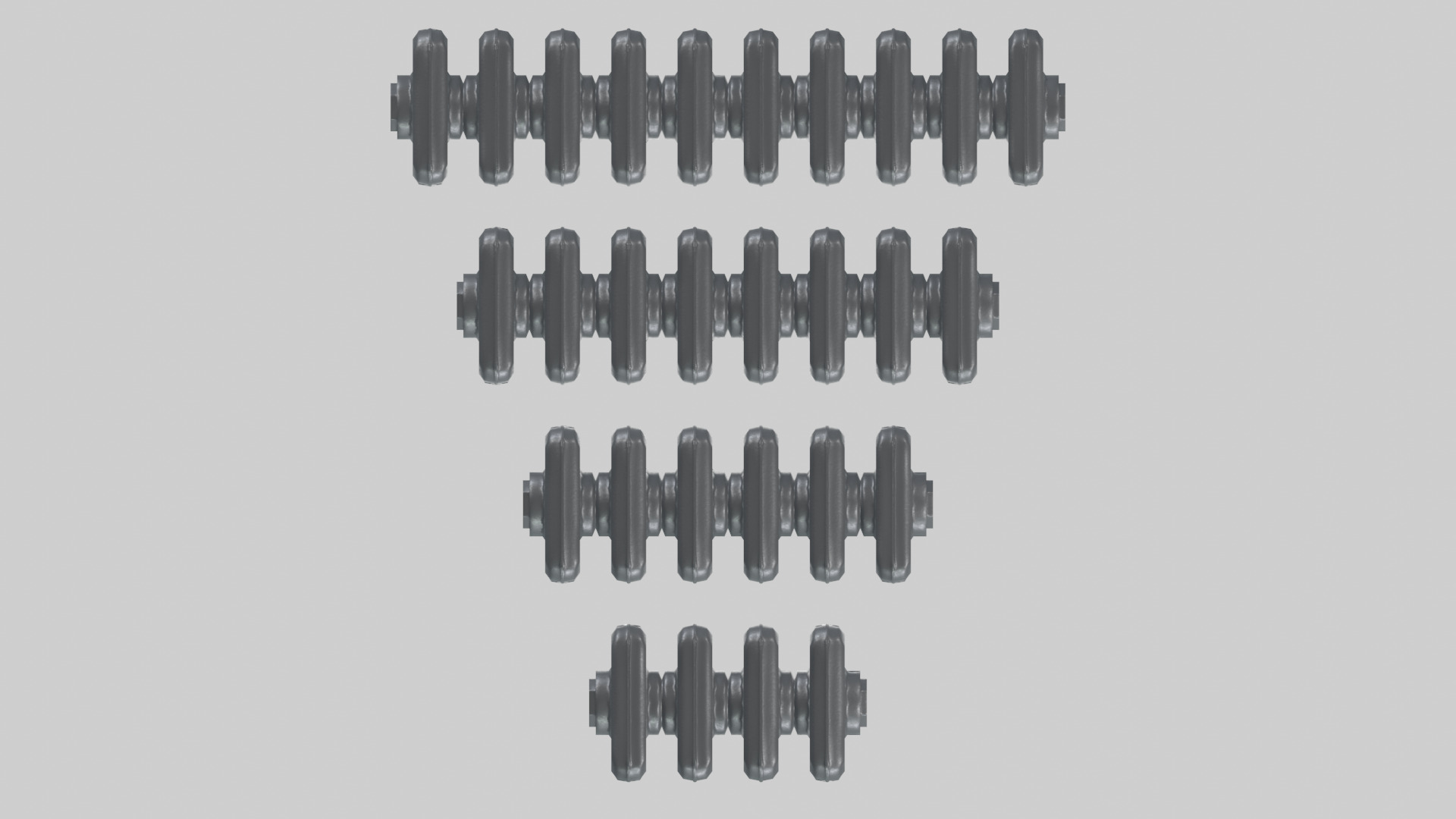 Classic Cast Iron Radiator 3C Collection 3D model_2