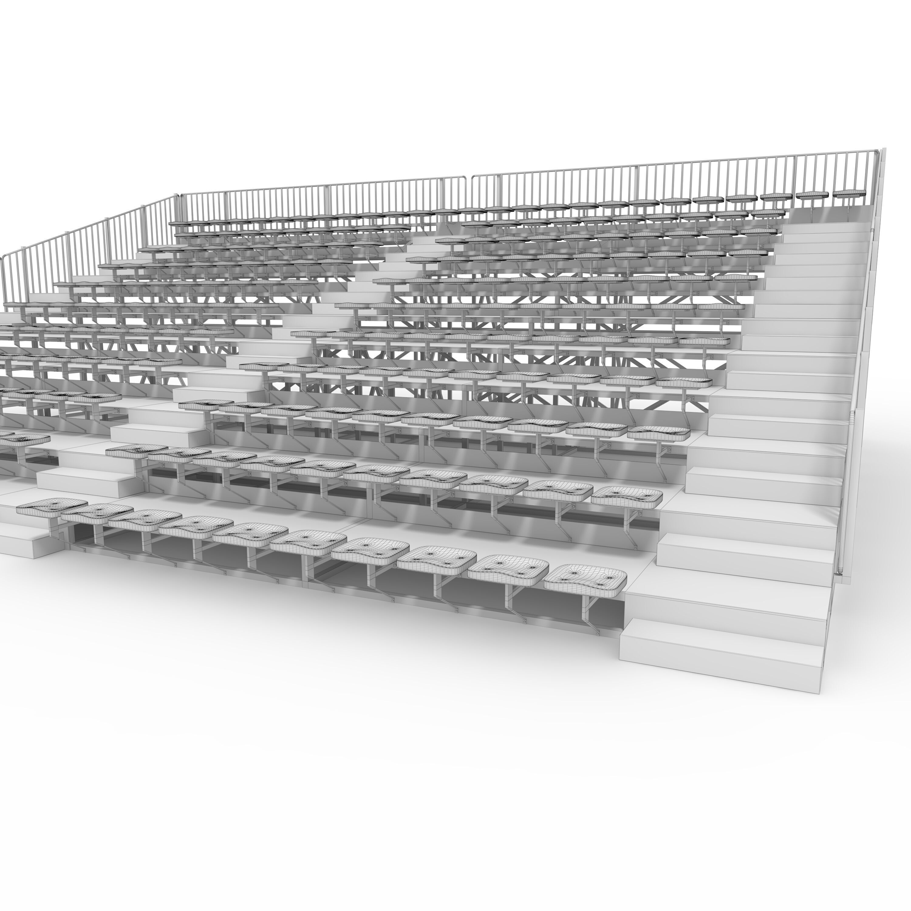Bleachers 23 3D model_23