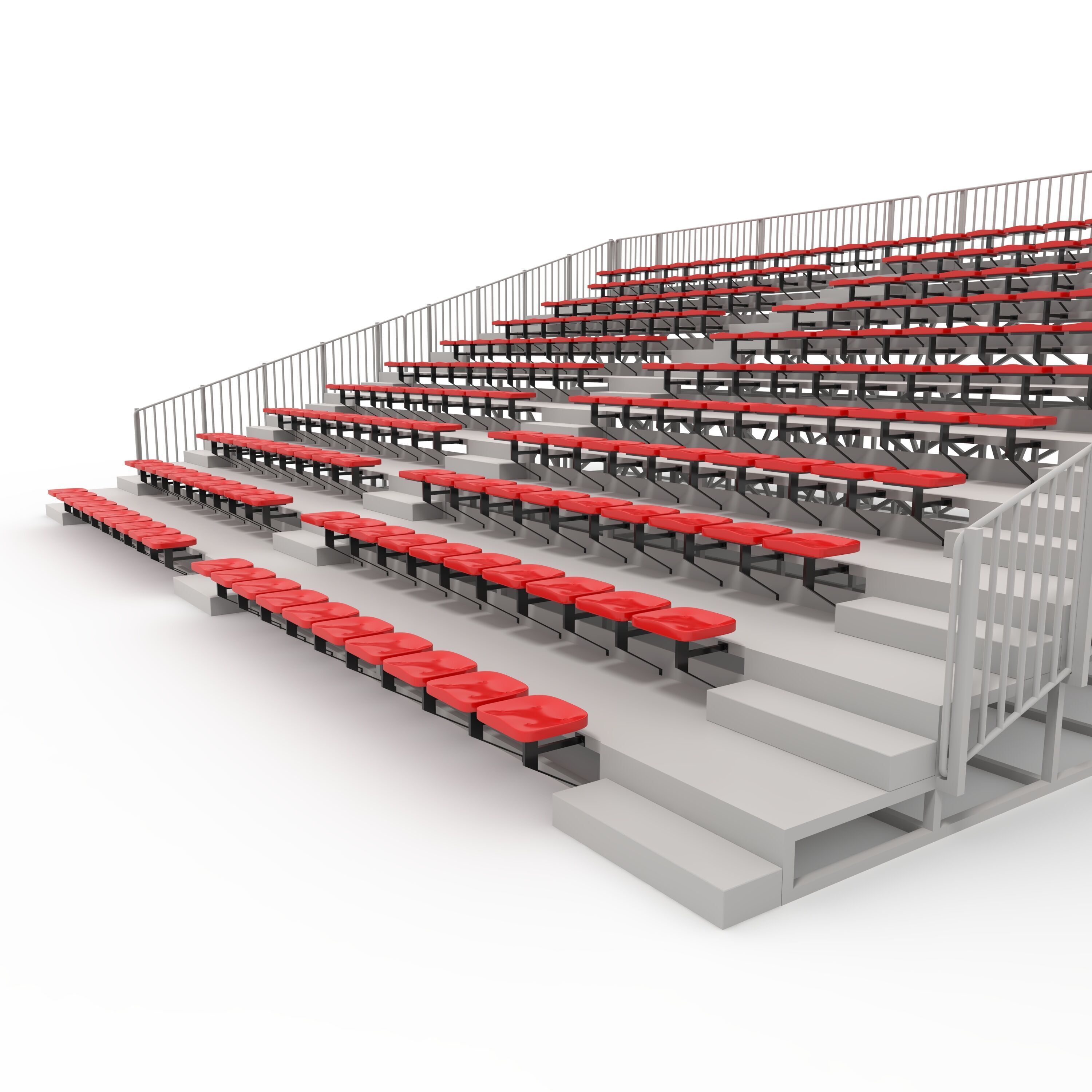 Bleachers 23 3D model_20
