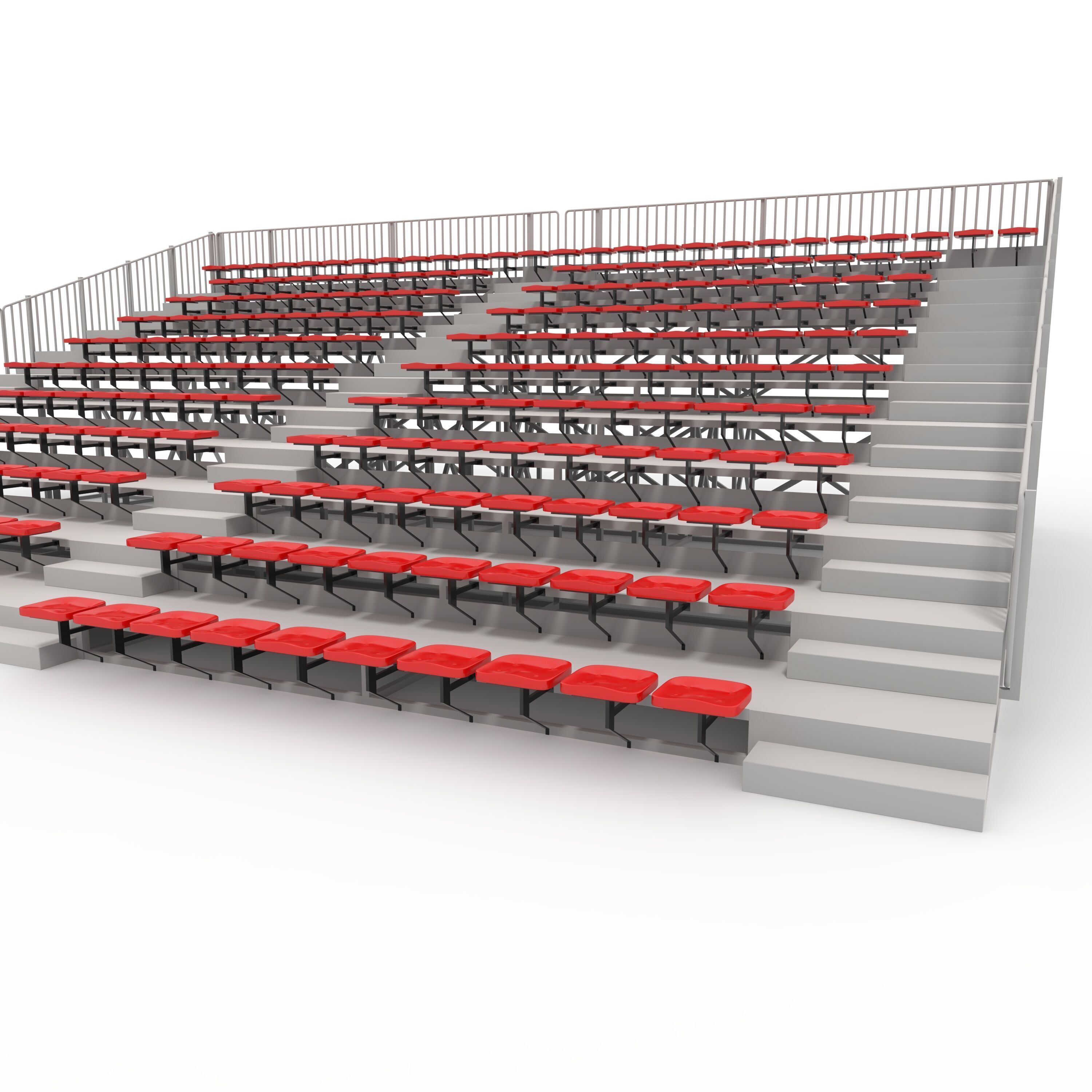 Bleachers 23 3D model_22