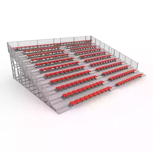 Bleachers 23 3D model