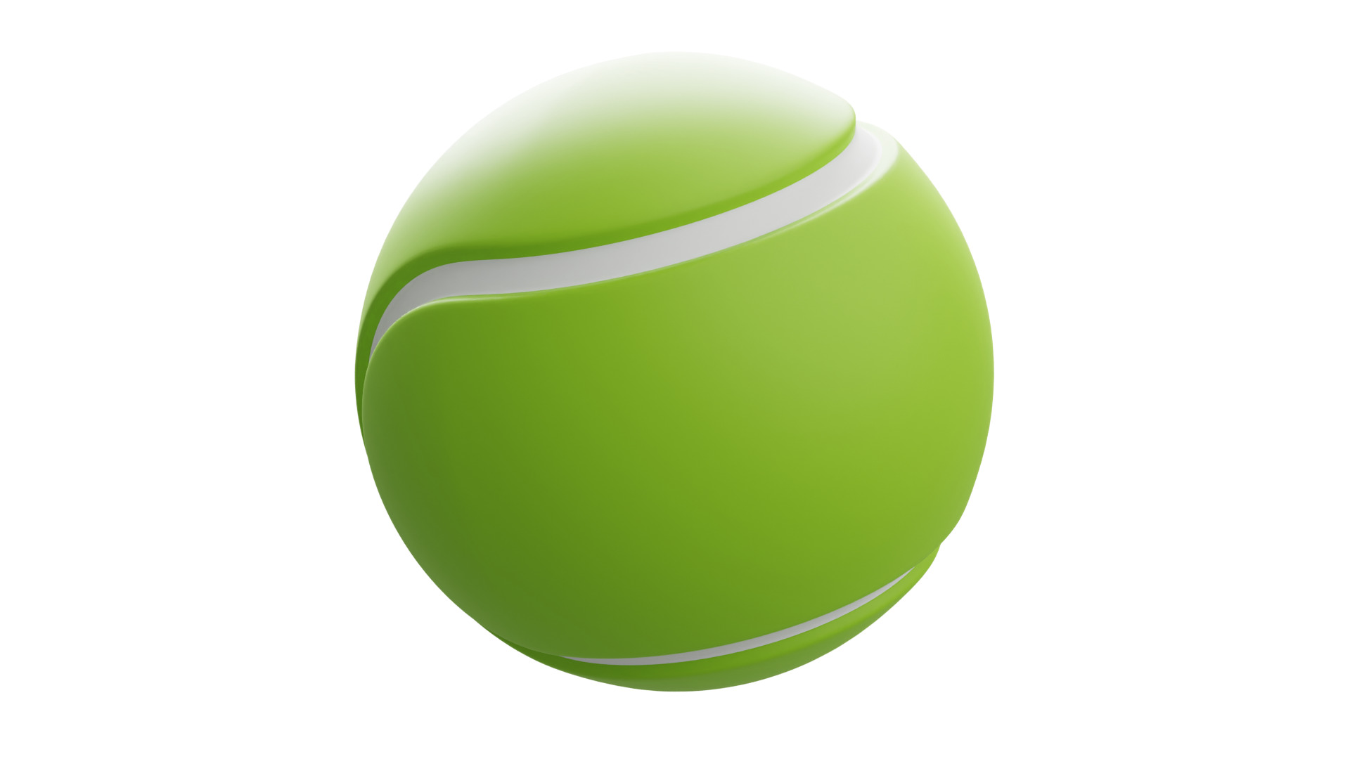 Tennis Ball 3D model_11