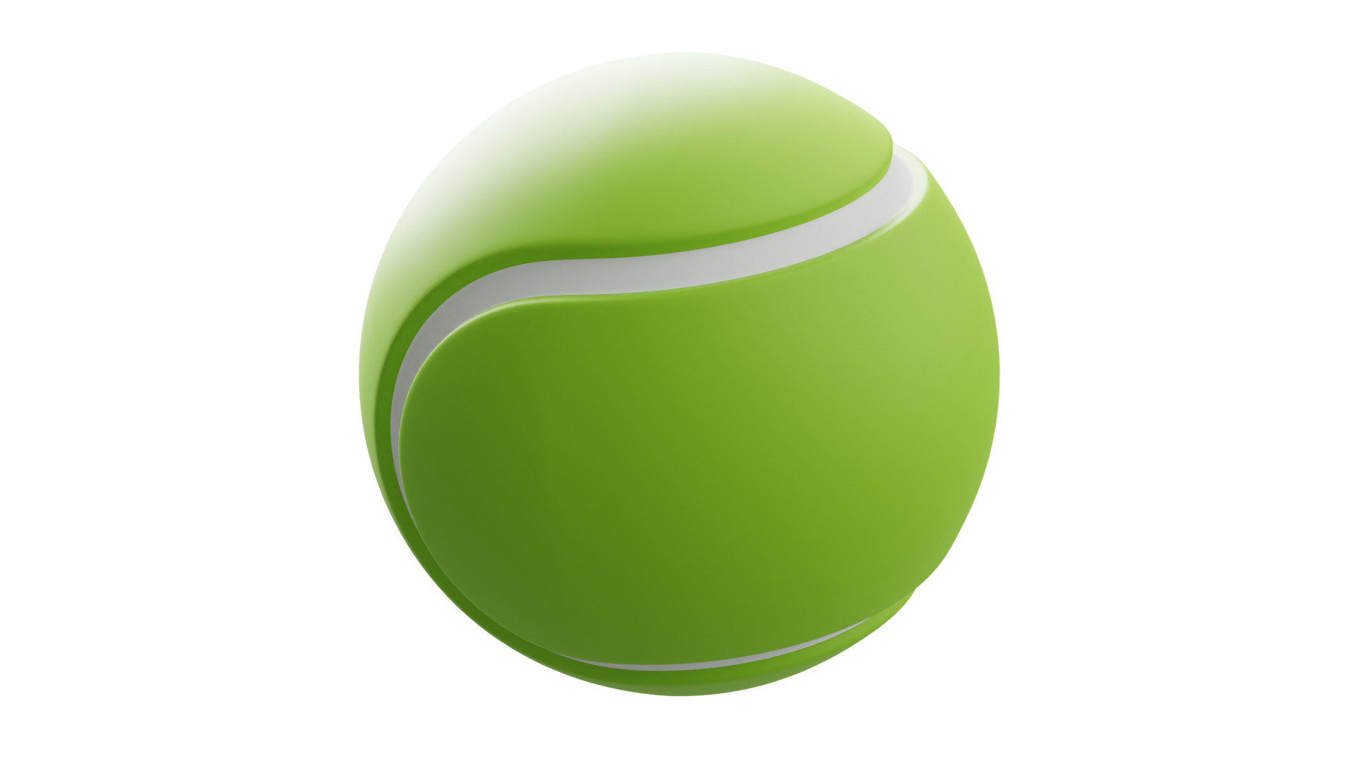 Tennis Ball 3D model_10
