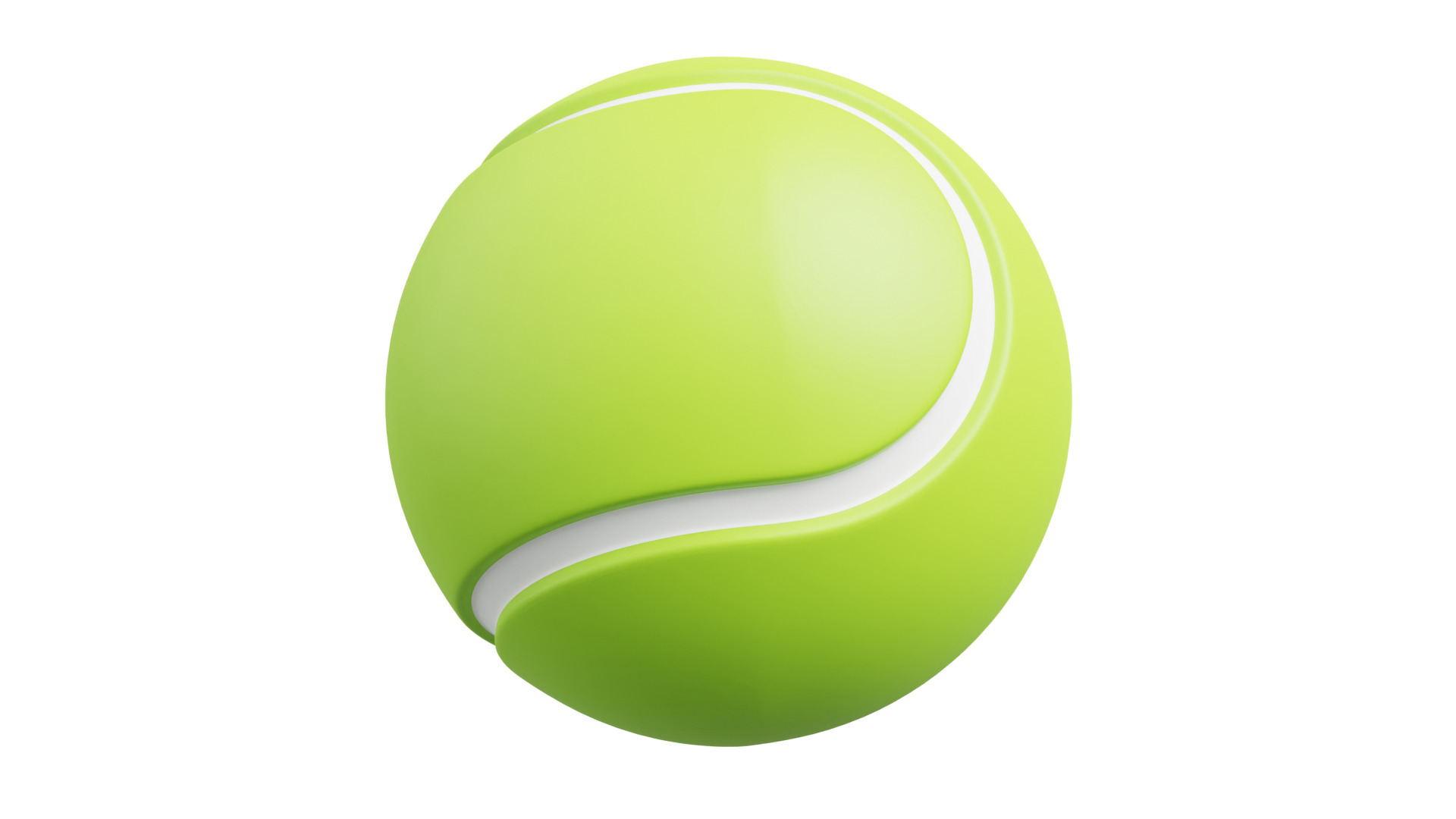 Tennis Ball 3D model_18