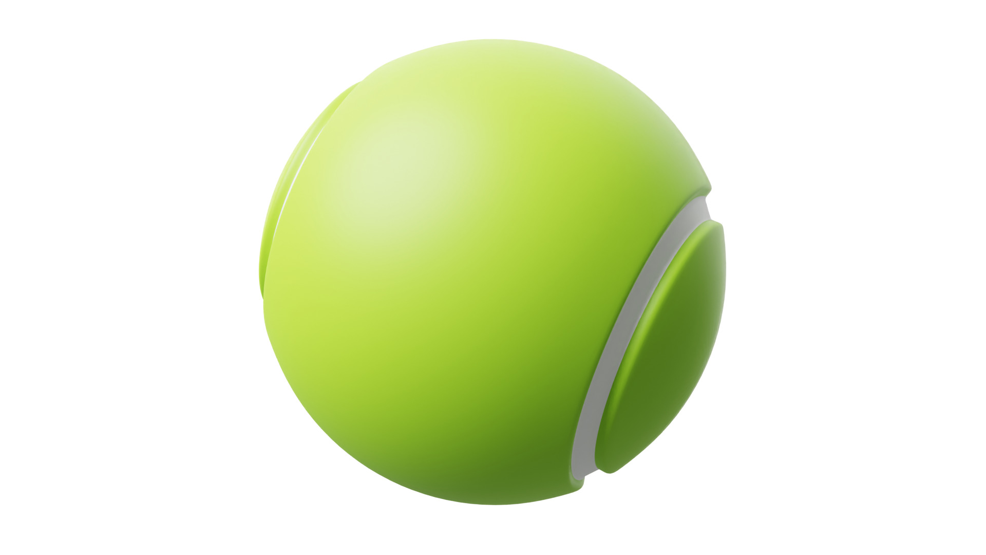Tennis Ball 3D model_5