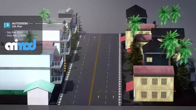 Countryside Street 02