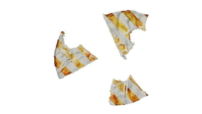 Anydrafts Bitten pizza slices 01 Texture