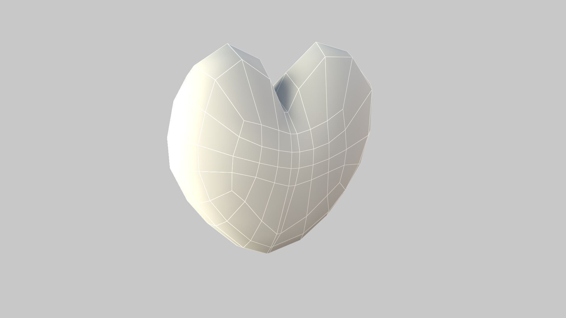 Heart icon v 13 3D model_7